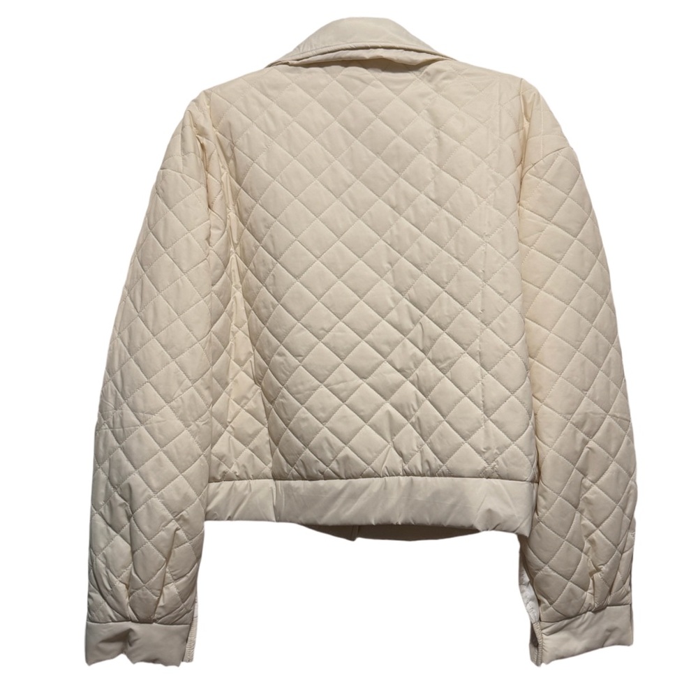 Women's Solid Argyle Quilted Pattern Two-Piece Se… - image 4